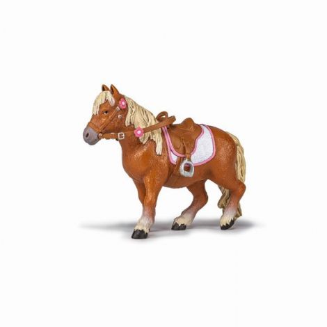 Papo Figurina Ponei Shetland Cu Sa - poza 3