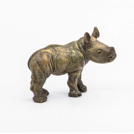 Papo Figurina Pui De Rinocer - poza 2
