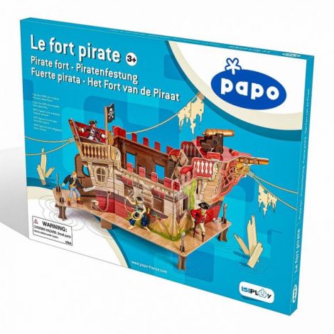 Papo Figurina Puzzle 3d Corabie Pirati - poza 1