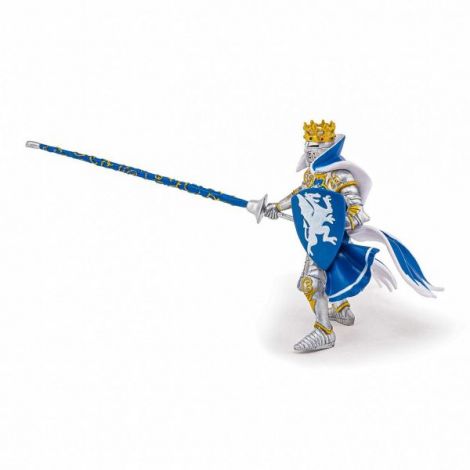 Papo Figurina Rege Cu Blazon Dragon Albastru - poza 4