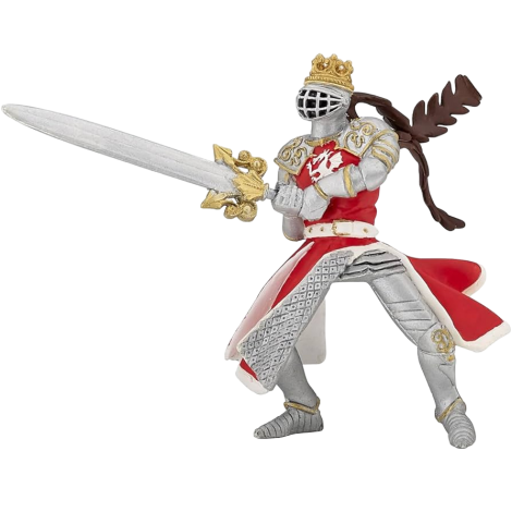 Papo Figurina Rege Dragon Cu Sabie - poza 1