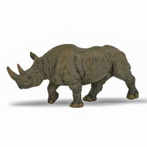 Papo Figurina Rinocer Negru - poza 1