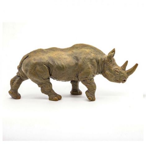 Papo Figurina Rinocer Negru - poza 2