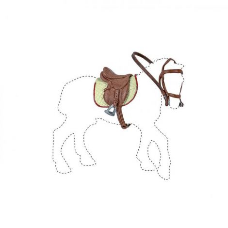 Papo Figurina Set Harnasament Pentru Calarie - poza 3