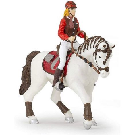 Papo Figurina Set Poney Club-boxa Carton+4 Figurine - poza 5