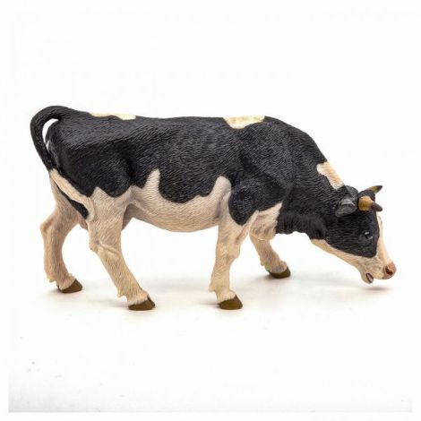 Papo Figurina Vaca Alb Cu Negru - poza 2