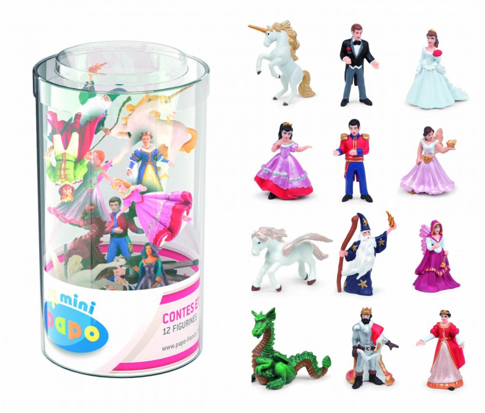 PAPO FIGURINE SET LUMEA FERMECATA 12 PIESE