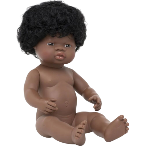 Papusa African Fata 38 cm - Miniland - poza 1
