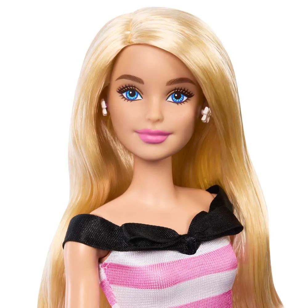Papusa aniversara 65 ani Barbie Fashion Doll - poza 3