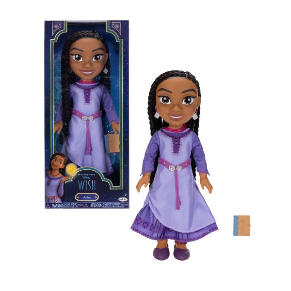 Papusa aventuriera Disney Wish Asha 38 cm - poza 2