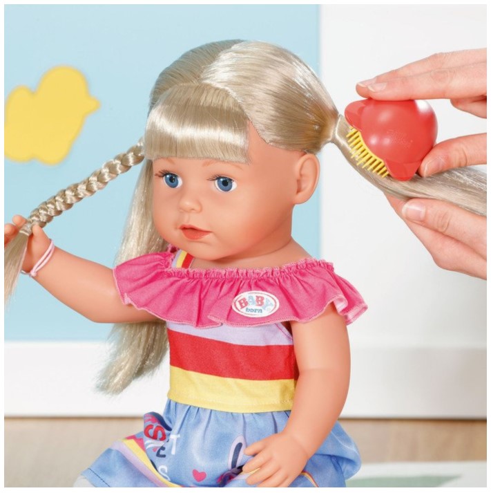 Papusa Baby Born Surioara blonda 43cm - poza 3