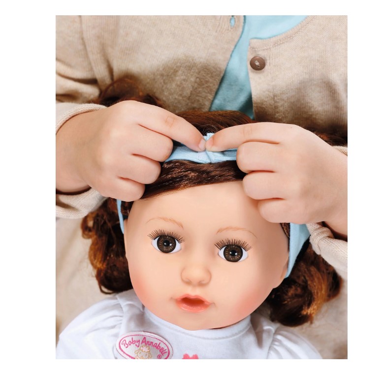 Papusa Baby Zapf Baby Born Annabell Sophia Bruneta 43 cm - poza 3