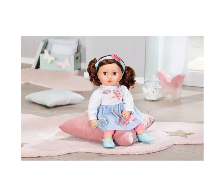 Papusa Baby Zapf Baby Born Annabell Sophia Bruneta 43 cm - poza 4