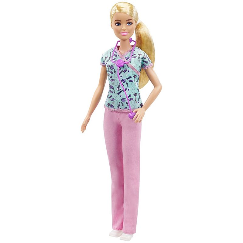 Papusa Barbie Careers Asistenta Medicala - poza 1