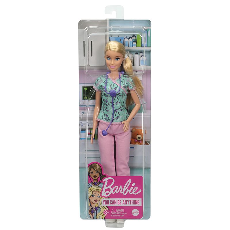 Papusa Barbie Careers Asistenta Medicala - poza 2