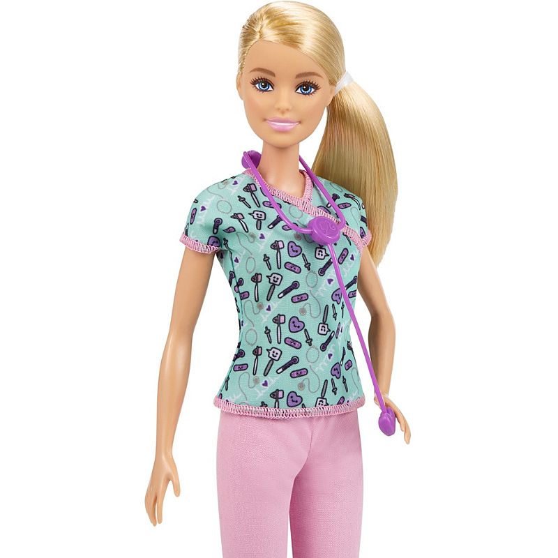 Papusa Barbie Careers Asistenta Medicala - poza 3