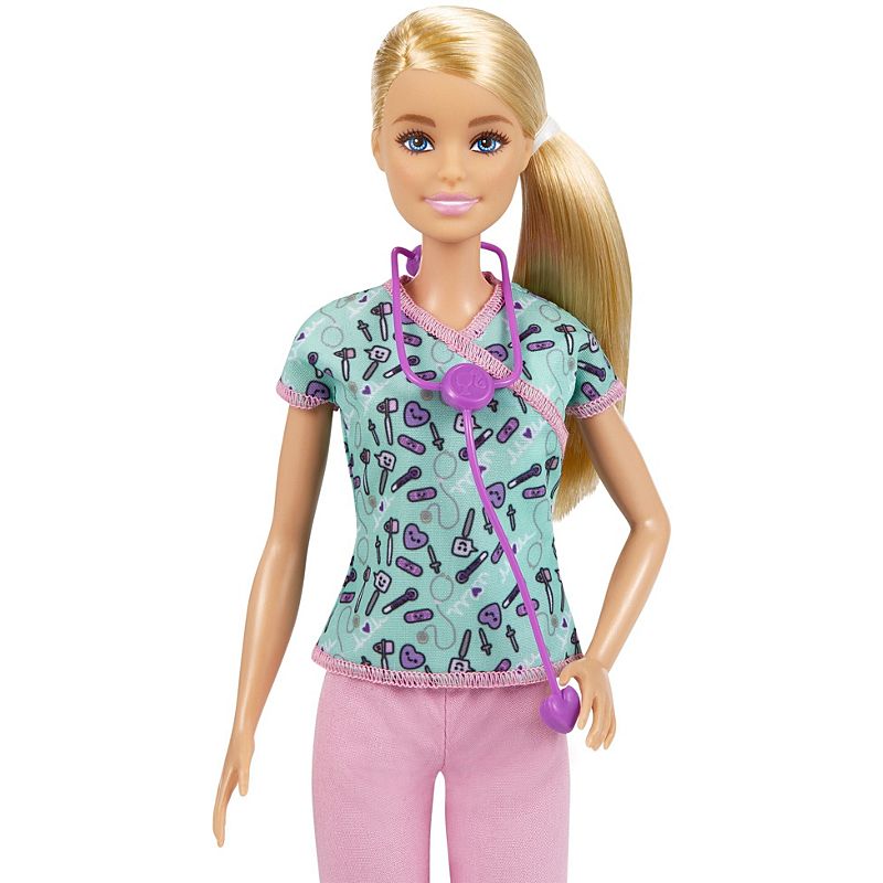 Papusa Barbie Careers Asistenta Medicala - poza 4