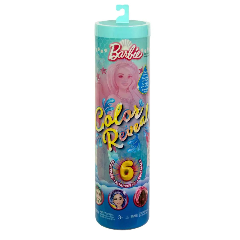 Papusa Barbie Color Reveal Deep Sea Mermaid Magical Transformation - poza 2