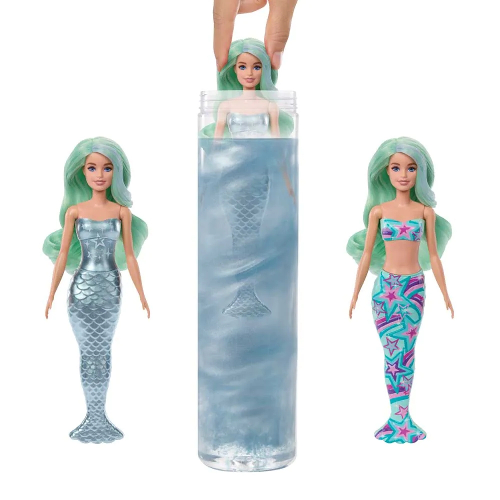 Papusa Barbie Color Reveal Deep Sea Mermaid Magical Transformation - poza 3