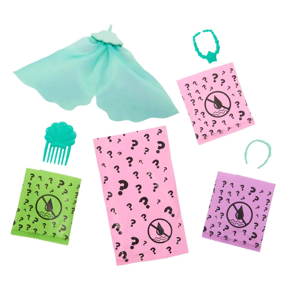 Papusa Barbie Color Reveal Deep Sea Mermaid Magical Transformation - poza 5