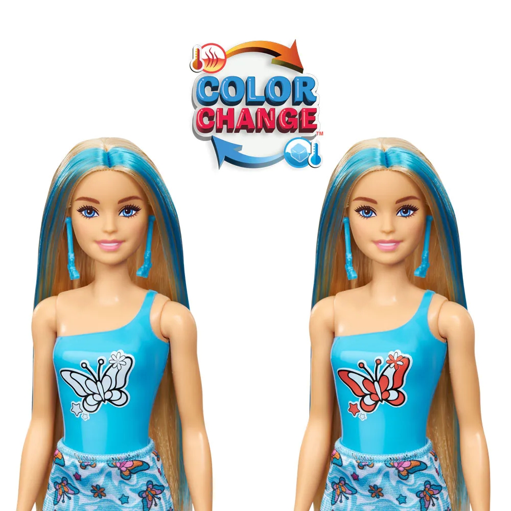 Papusa Barbie Color Reveal Rainbow Groovy - poza 2