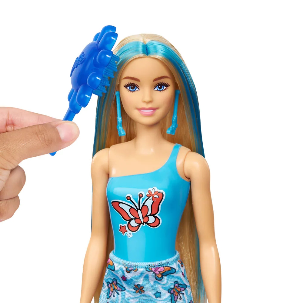 Papusa Barbie Color Reveal Rainbow Groovy - poza 4
