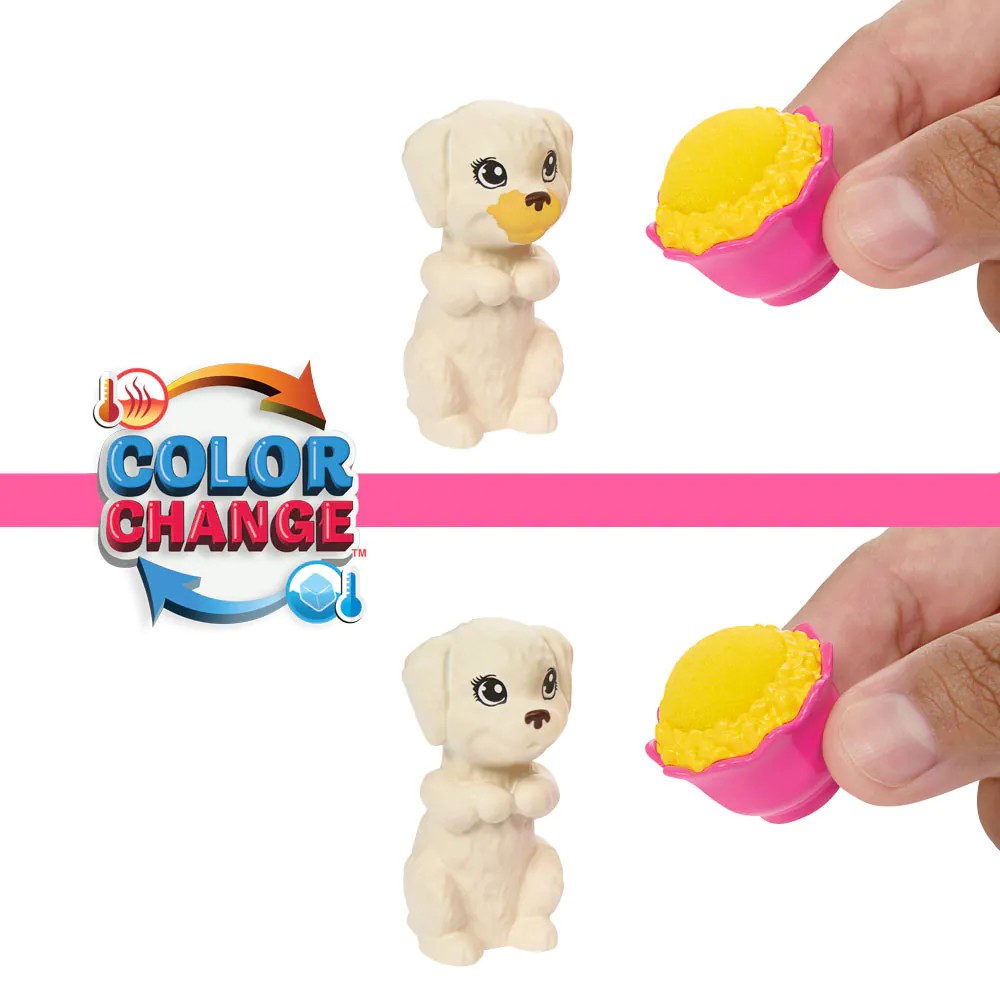 Papusa Barbie cu 2 catelusi Barbie Petrecere in Pijamale - poza 4