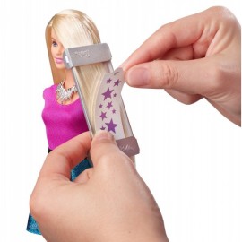 Papusa Barbie cu par stralucitor - poza 3