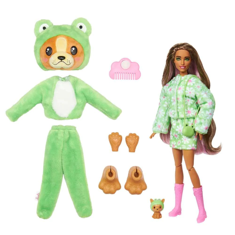 Papusa Barbie Cutie Reveal Catelus Broasca - poza 2