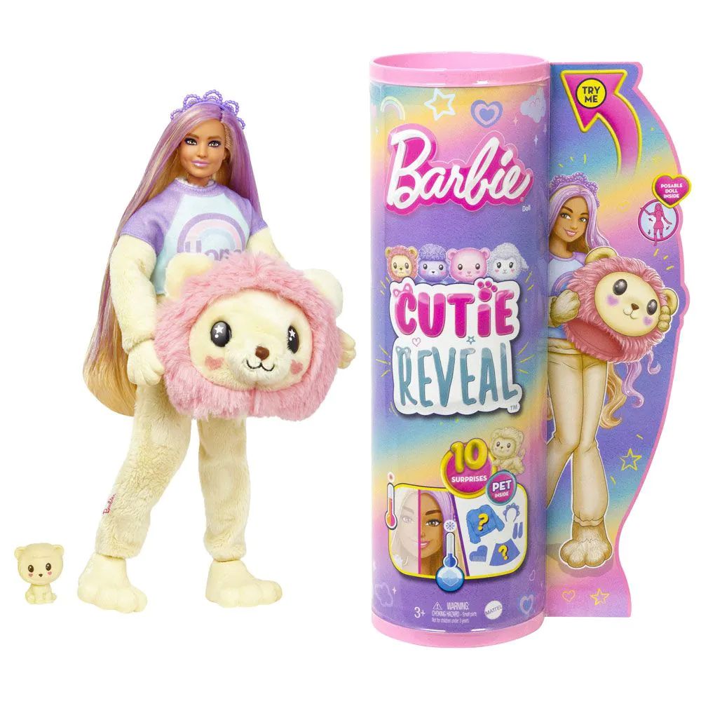 Papusa Barbie Cutie Reveal Leut - poza 1