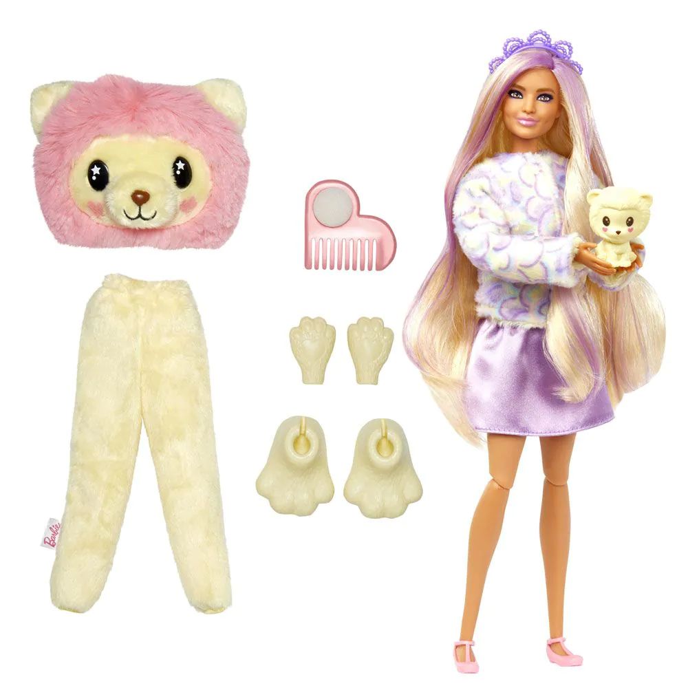 Papusa Barbie Cutie Reveal Leut - poza 3