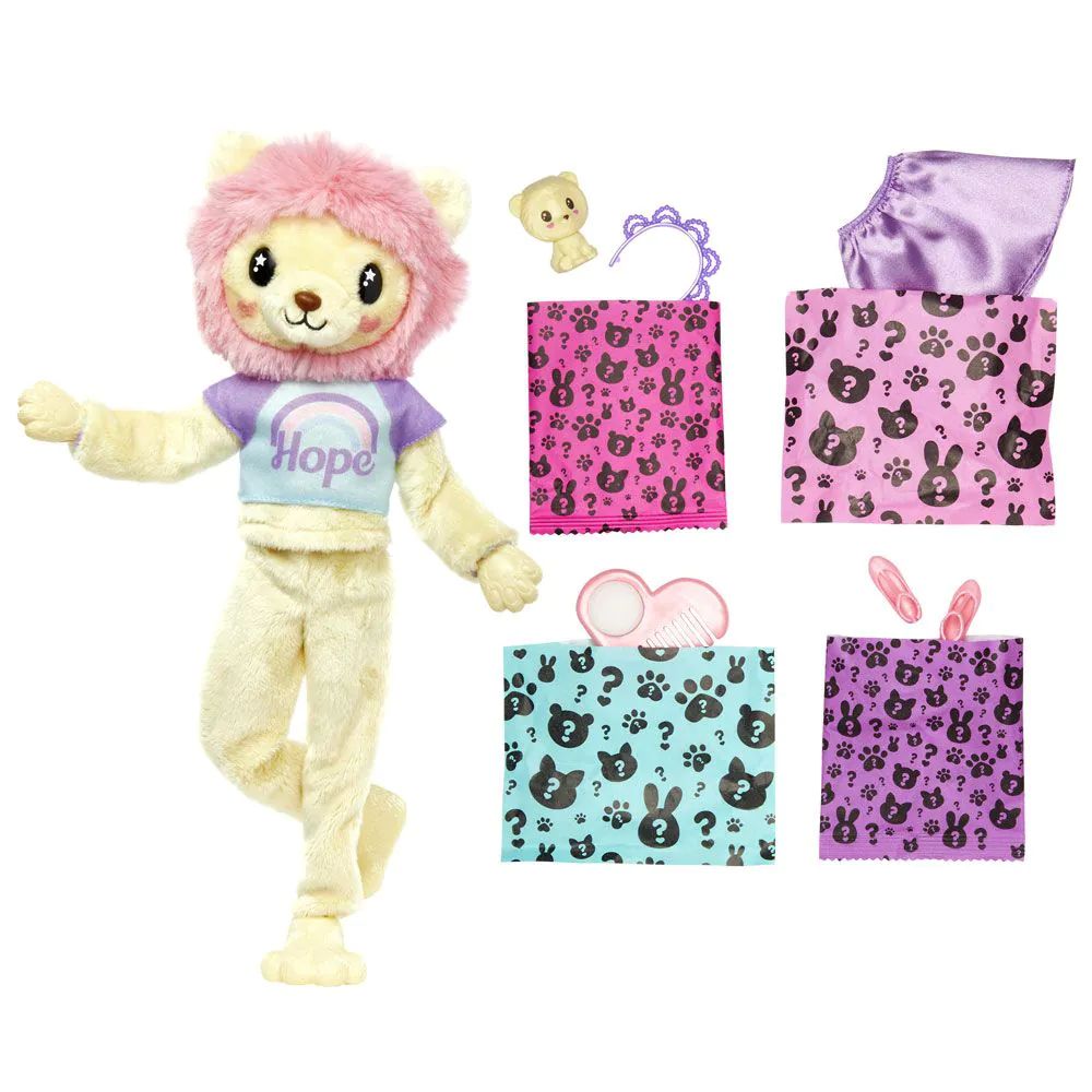 Papusa Barbie Cutie Reveal Leut - poza 4
