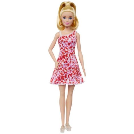 Papusa Barbie Fashionista Blonda Cu Parul Prins In Coada - poza 2