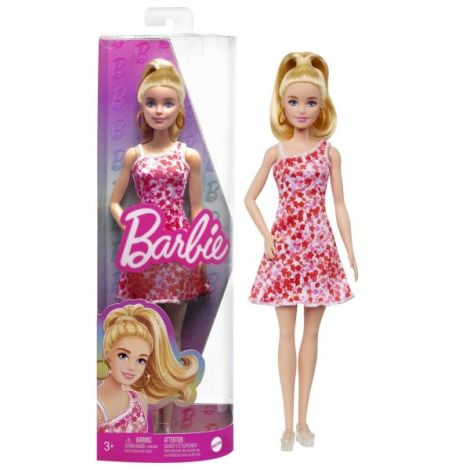 Papusa Barbie Fashionista Blonda Cu Parul Prins In Coada - poza 5