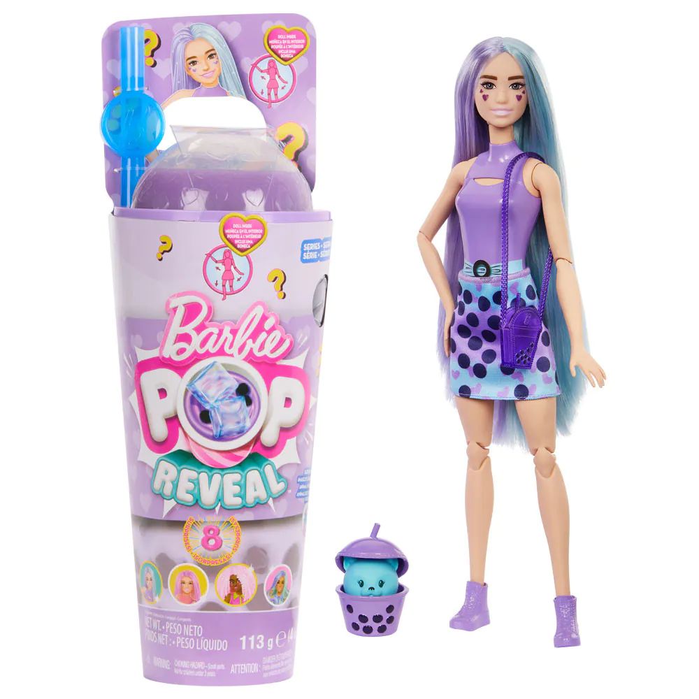 Papusa Barbie Pop Reveal Bubble Coconut Milk Tea - poza 1