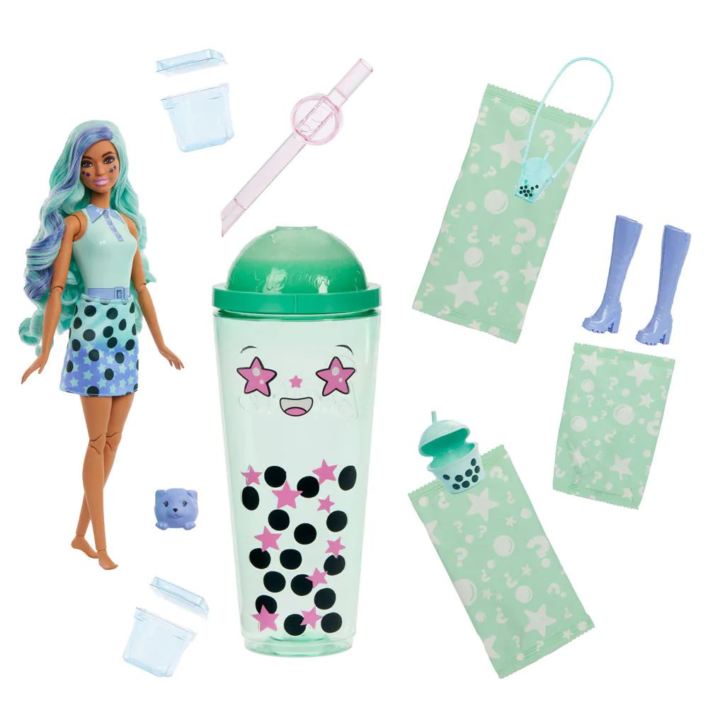 Papusa Barbie Pop Reveal Bubble Green Tea - poza 2