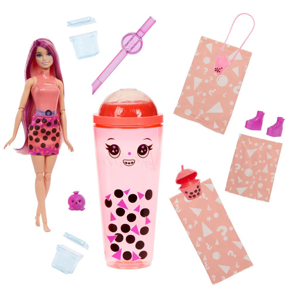 Papusa Barbie Pop Reveal Bubble Mango Mochi Tea - poza 2