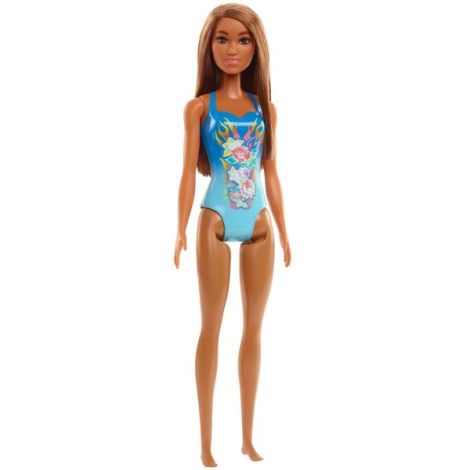Papusa Barbie Satena Cu Costum De Baie Albastru - poza 2
