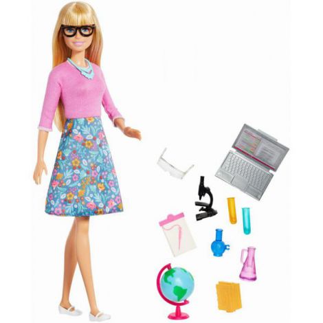 Papusa Barbie Set Profesoara - poza 2