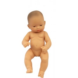 Papusa Bebelus asiatic Fata 32 cm - Miniland - poza 1