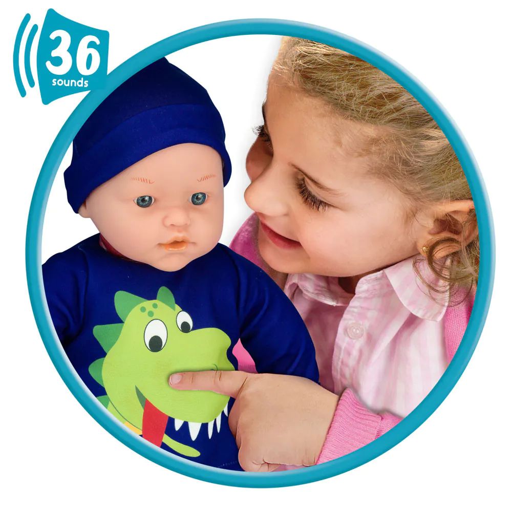Papusa Bebelus Baby King 37 cm - poza 2