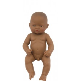 Papusa Bebelus Latinoamerican Baiat 32 cm - Miniland - poza 1
