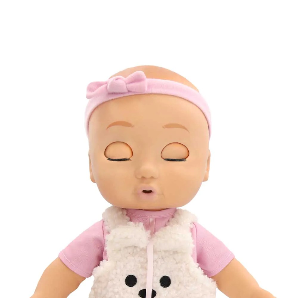 Papusa bebelus realist IMC Toys BeLoved Harper cu sunete si reactii - poza 3