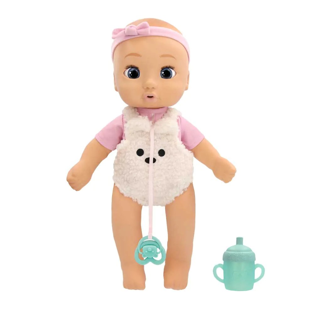 Papusa bebelus realist IMC Toys BeLoved Harper cu sunete si reactii - poza 4