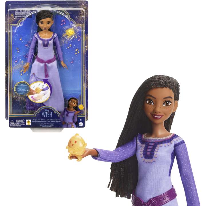 Papusa care canta Disney Wish Asha - poza 2