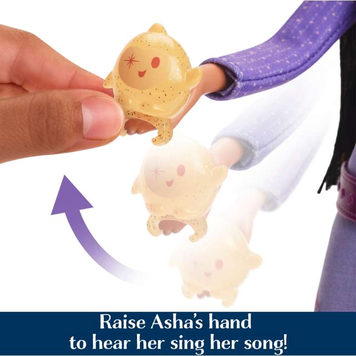Papusa care canta Disney Wish Asha - poza 4