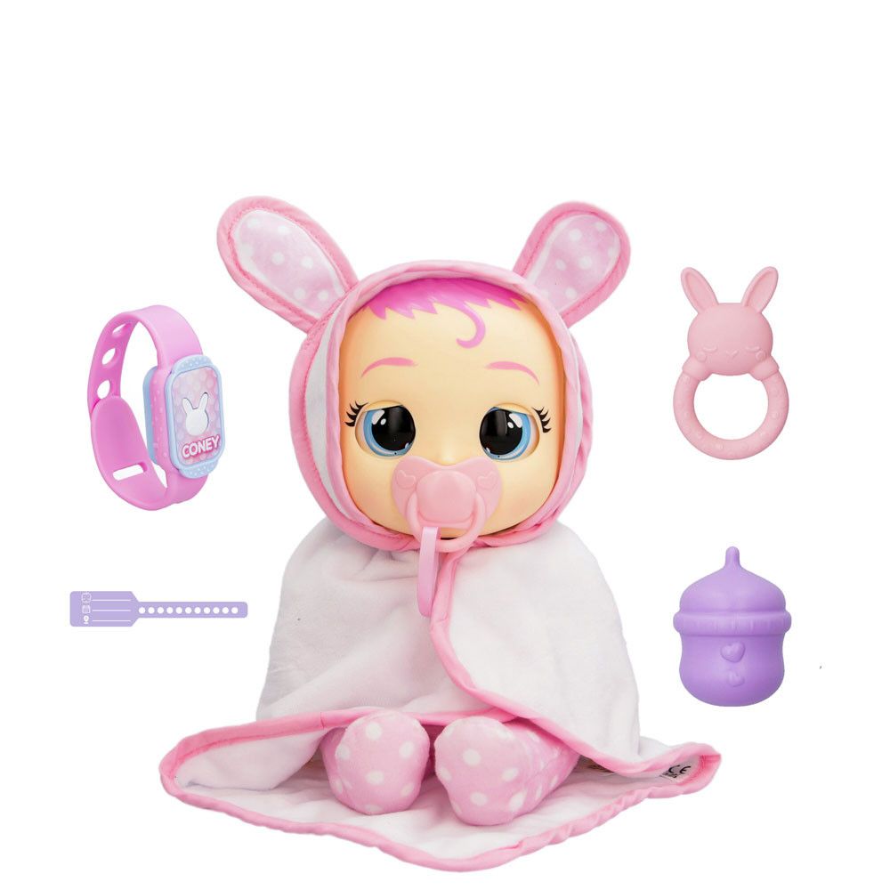 Papusa care plange IMC Cry Babies Newborn Coney - poza 4
