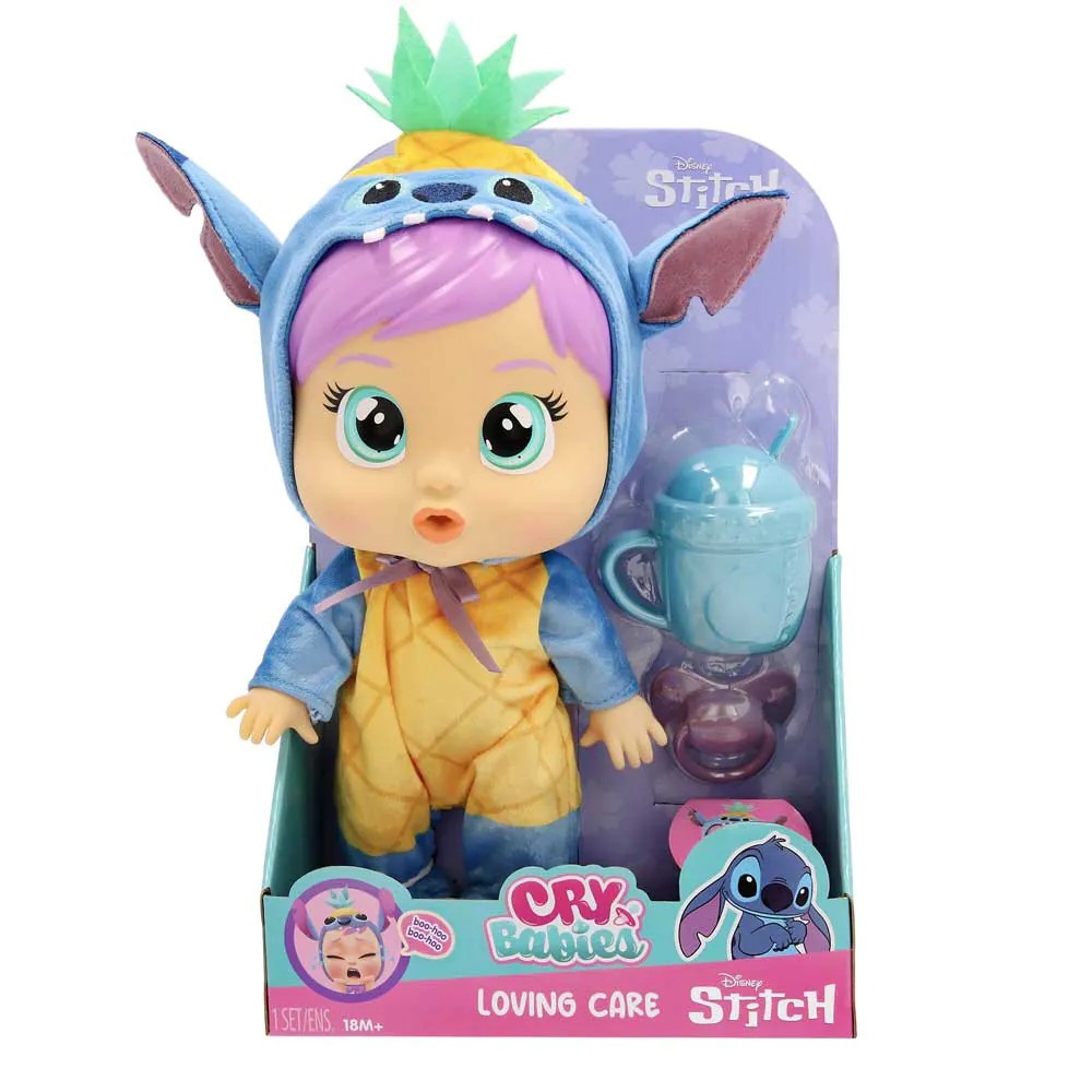 Papusa care plange IMC Crybabies Loving Care Disney diverse modele - poza 2
