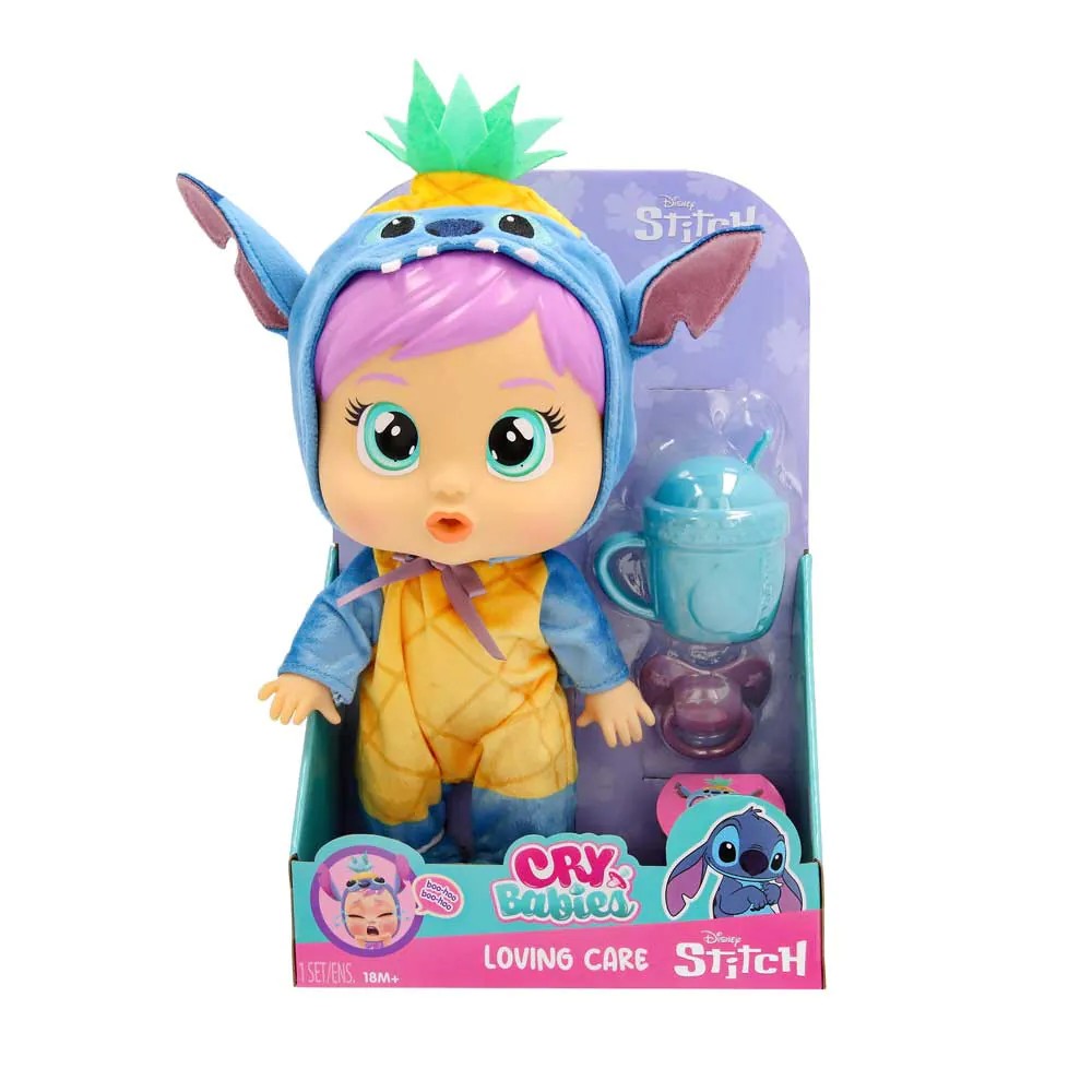 Papusa care plange IMC Crybabies Loving Care Disney diverse modele - poza 3