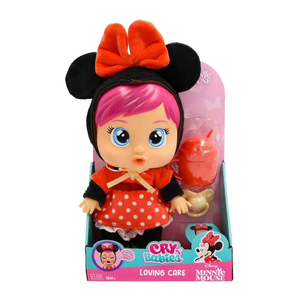 Papusa care plange IMC Crybabies Loving Care Disney diverse modele - poza 4